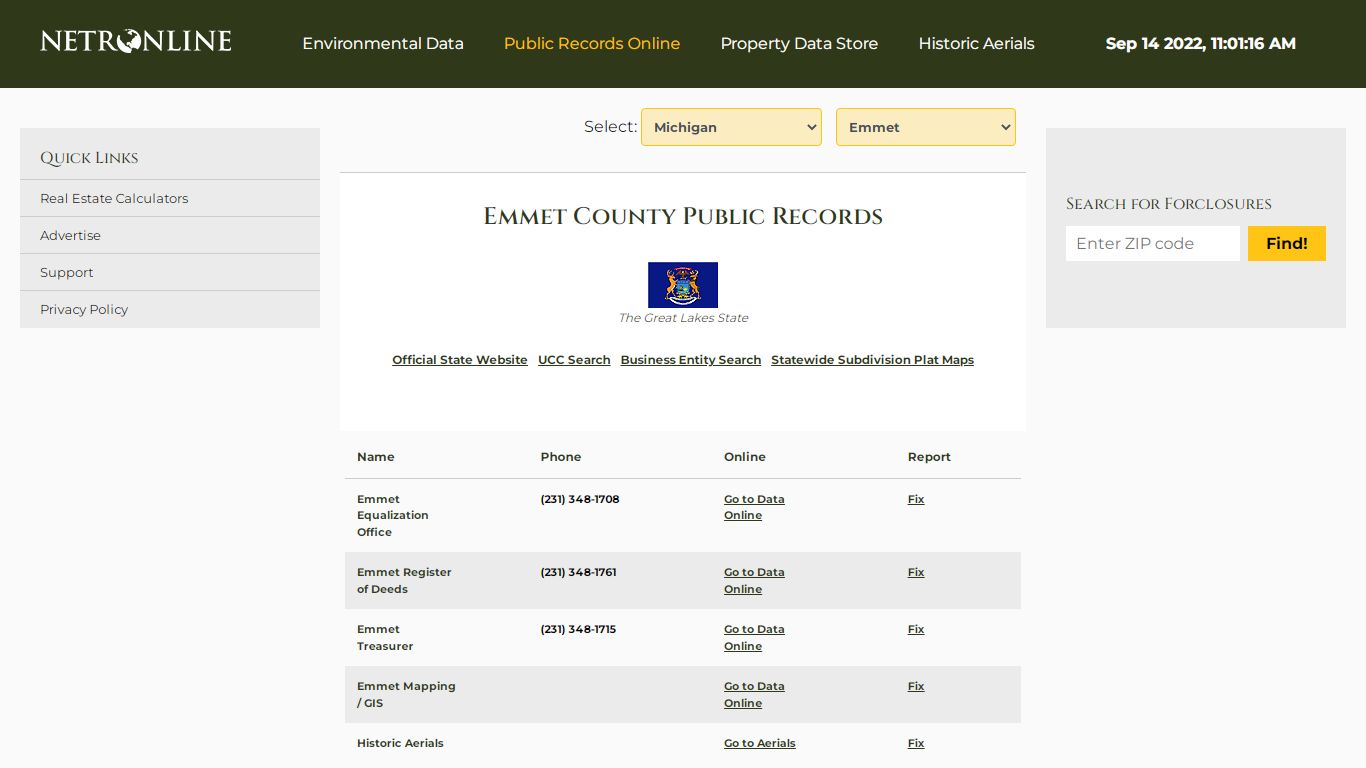 Emmet County Public Records - NETROnline.com